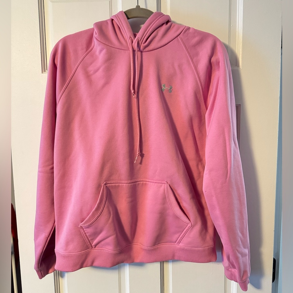 Pink Under Armour Hoodie